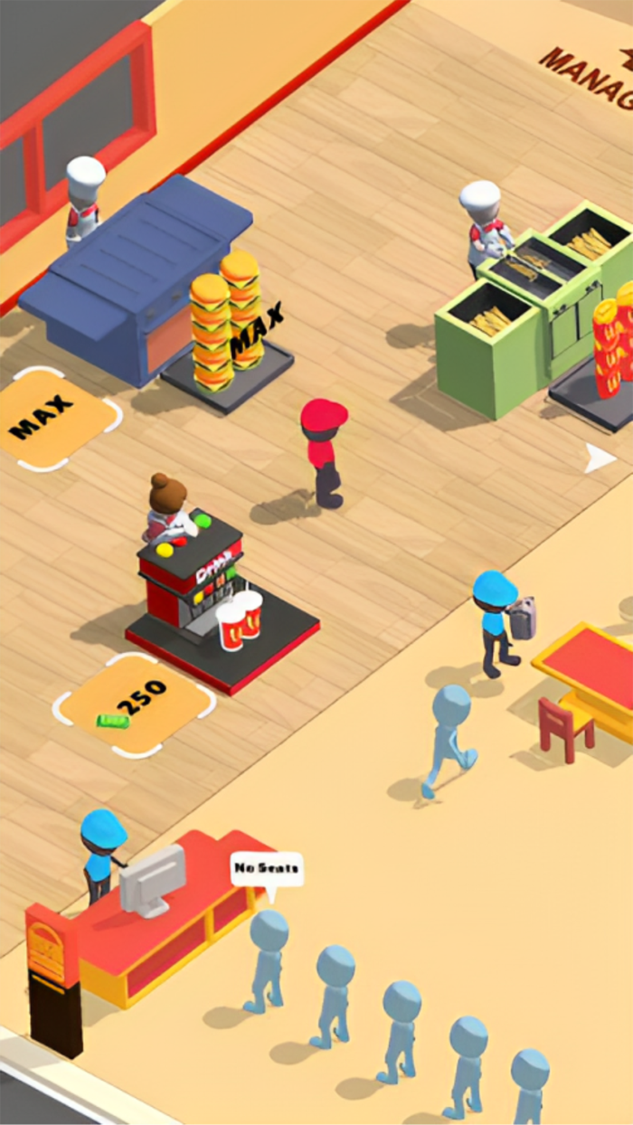Idle Burger Restaurant Tycoon