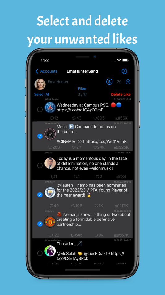 #5. Delete Likes for Twitter (iOS) Podle: Serkan Ozcan