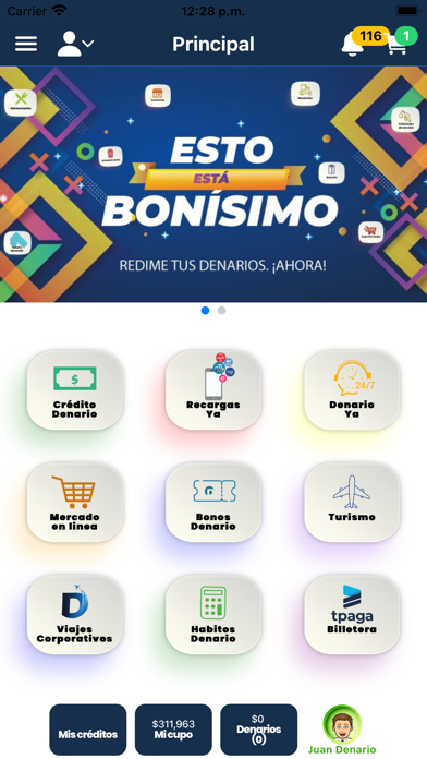 Denario Libranza Inteligente Screenshot