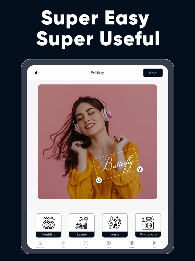‎Watermark Maker & Creator Pro Screenshot