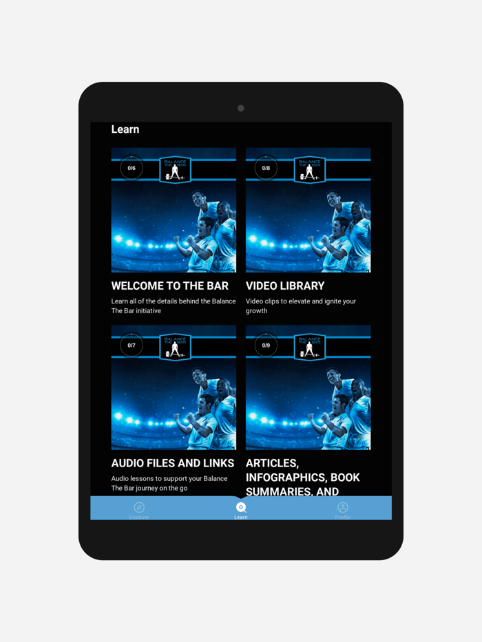 Balance The Bar Coaching App
