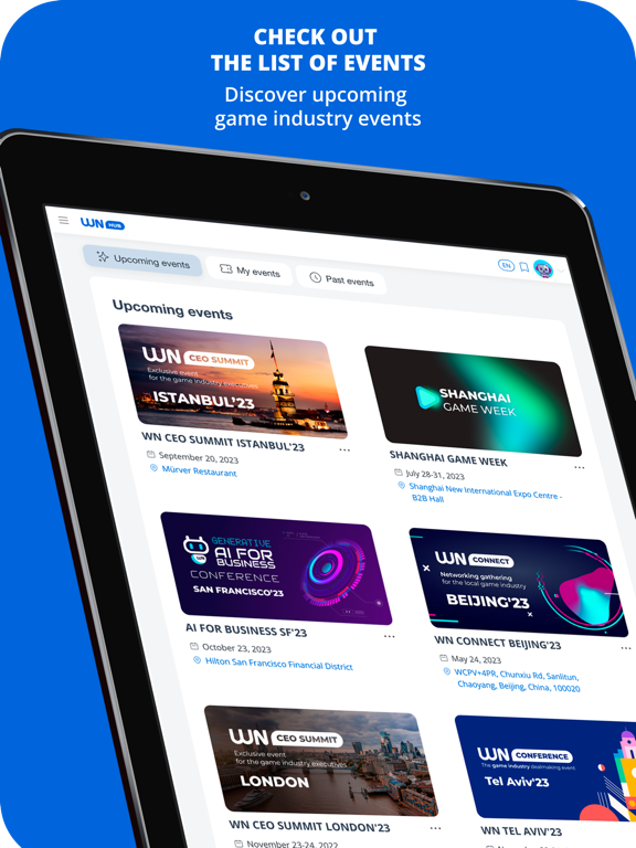 Screenshot #4 pour WN Hub Game Industry Platform
