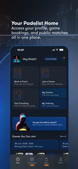 Game screenshot THE PADELIST apk