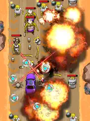 zombie car - fast gun shooting айпад изображения 3