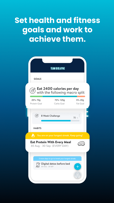 Team Biolayne Coaching Screenshot