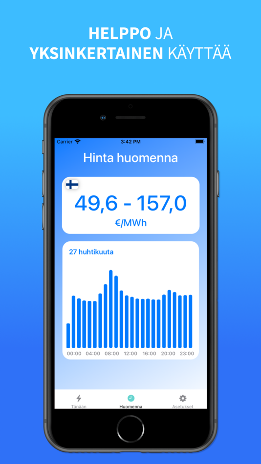 #3. Sähkön Hinta NordPool (iOS) 由: Martin Pihooja