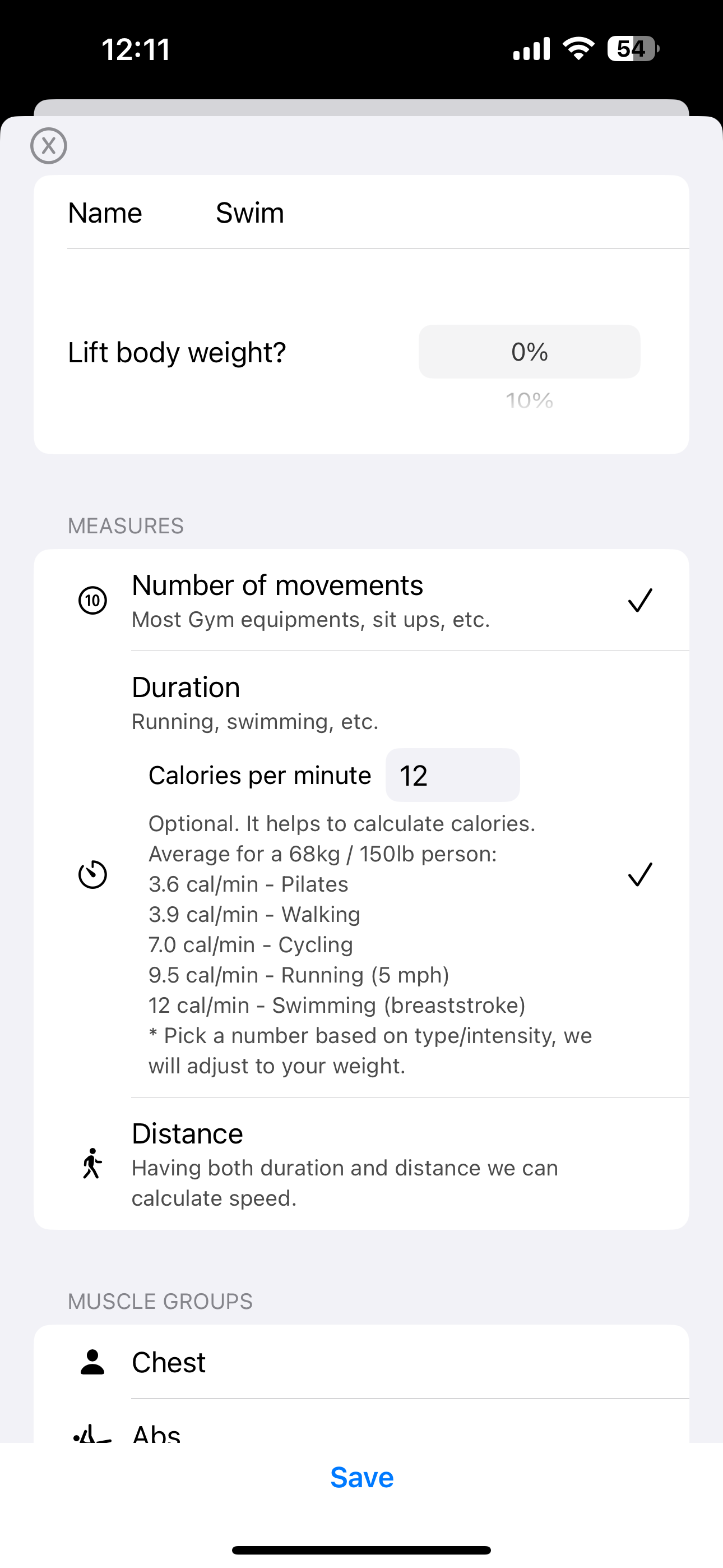 Eat & Workout screenshot 3