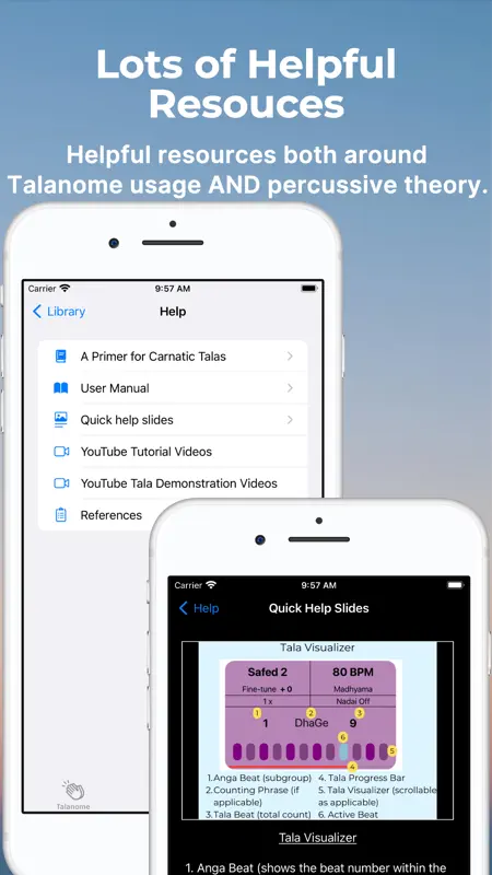 Talanome - Carnatic Metronome screenshot 10 of 10