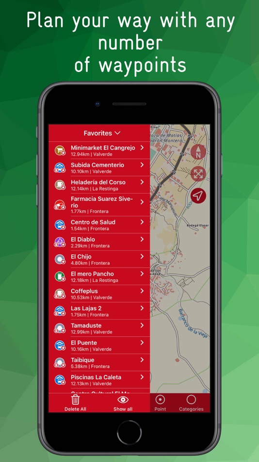 #9. El Hierro Offline Map (iOS) Bởi: Joerg Holz