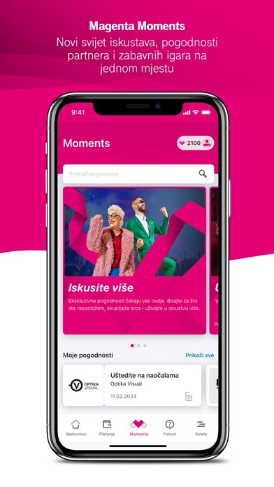 Moj Telekom HR Screenshot