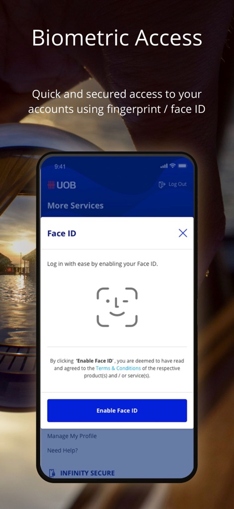 UOB Infinity Branches - App de Finanzas | MWM