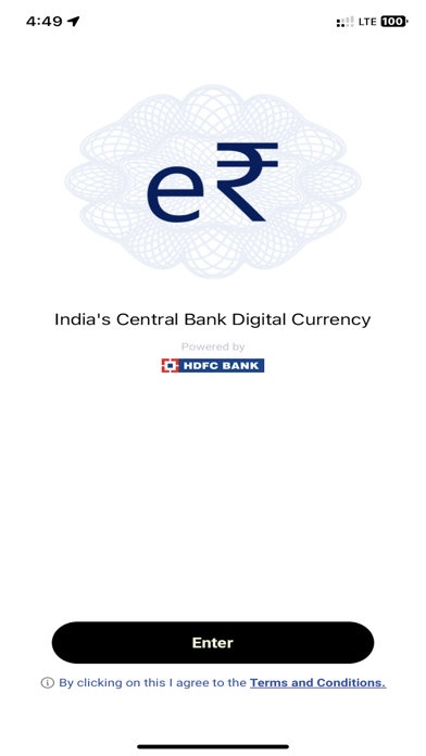 HDFC Bank Digital Rupee Screenshot