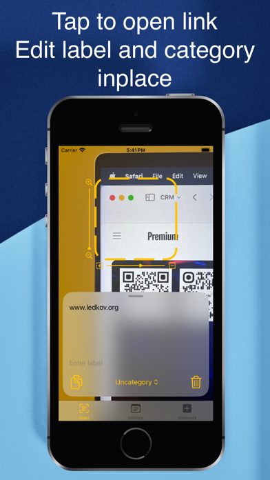 Ice QR Scanner Screenshot