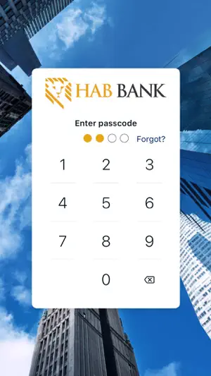 HAB Bank iPhone App