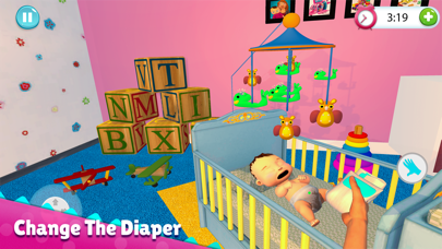 Mother Home Baby Sim Game Screenshot