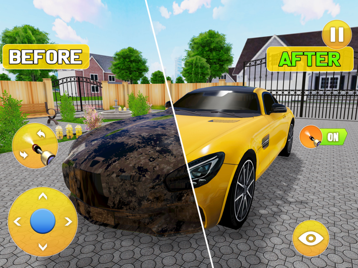 Car Wash Game Power Wash