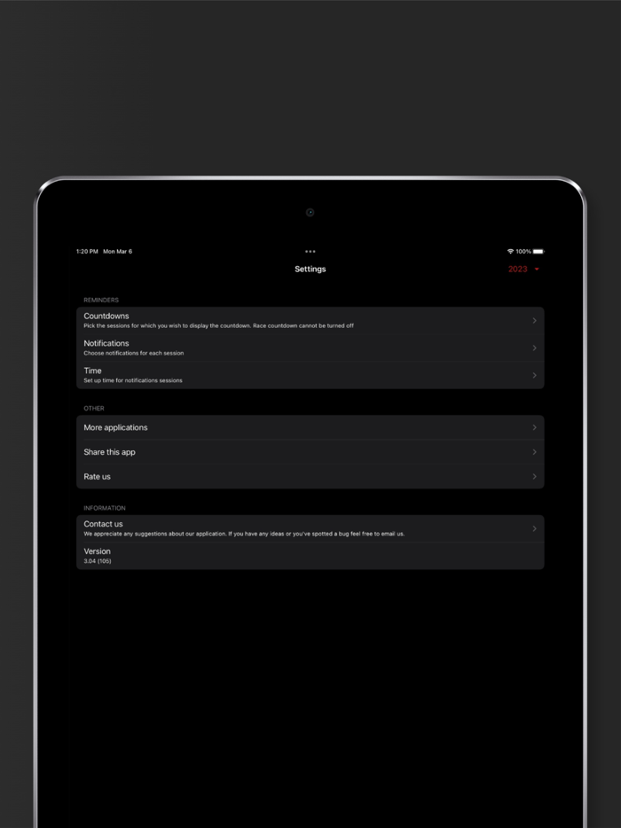 Formula Calendar 2024