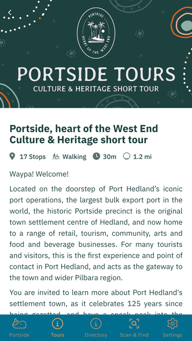 Welcome to Portside Screenshot