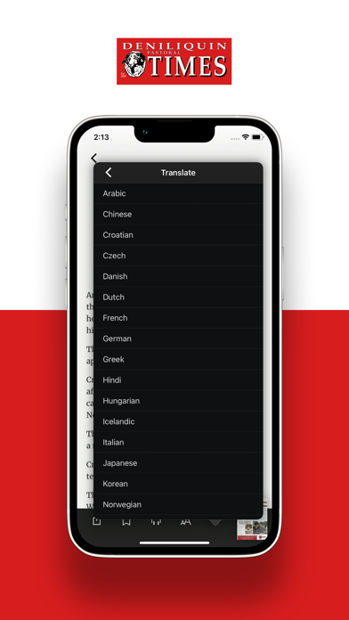 Deniliquin Pastoral Times Screenshot