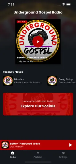 Game screenshot Underground Gospel Radio mod apk