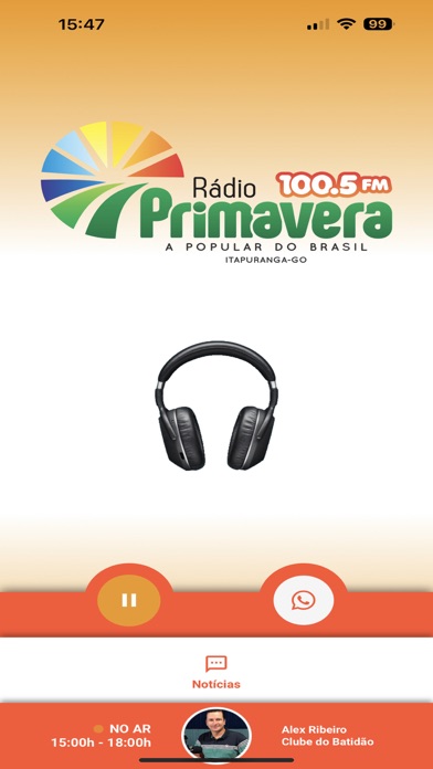 RÁDIO PRIMAVERA FM 100.5 Screenshot