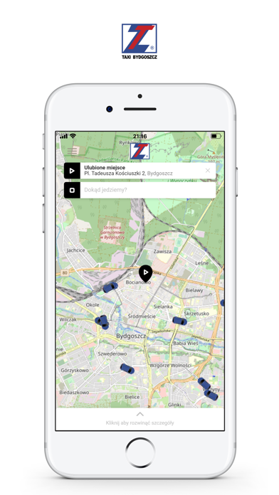 Taxi Zrzeszenie Bydgoszcz Screenshot