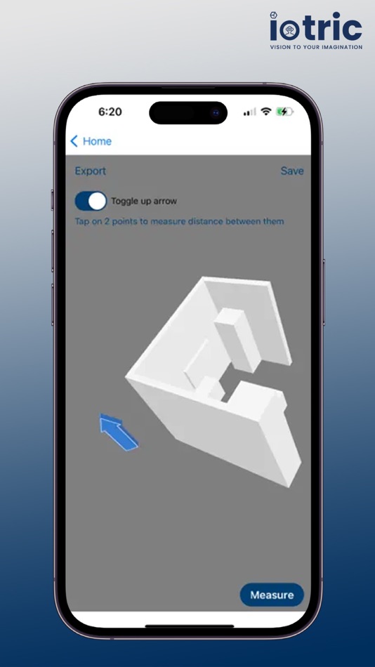 #7. AR-Scale (iOS) 由: Iotric