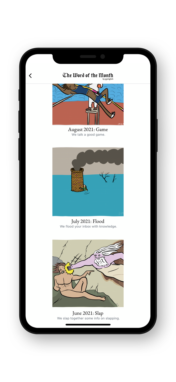 The Word of the Month