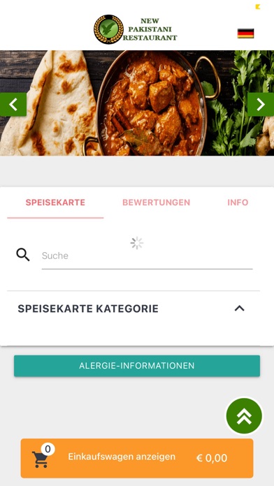 Pakistani Restaurant Screenshot