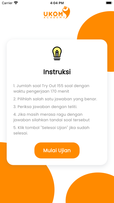 Tryout UKOM D3 TLM Screenshot