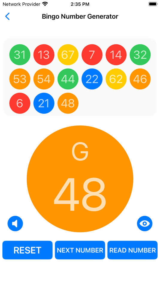 #3. MriGa Bingo Number Generator (iOS) 由: Gaurang Talwadkar