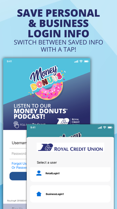 Royal Credit Union Screenshot