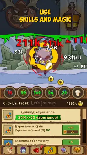 Monster Hunt Clicker - Ruins screenshot 4