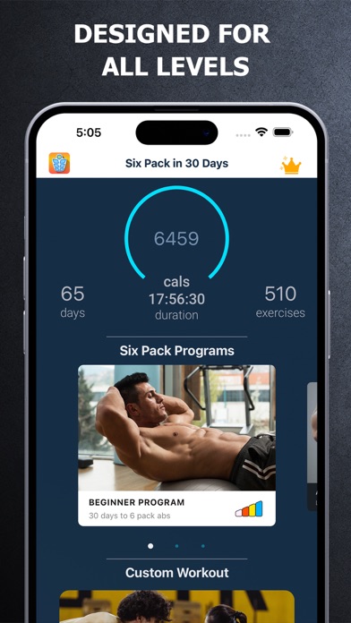 Six Pack in 30 Days Screenshot