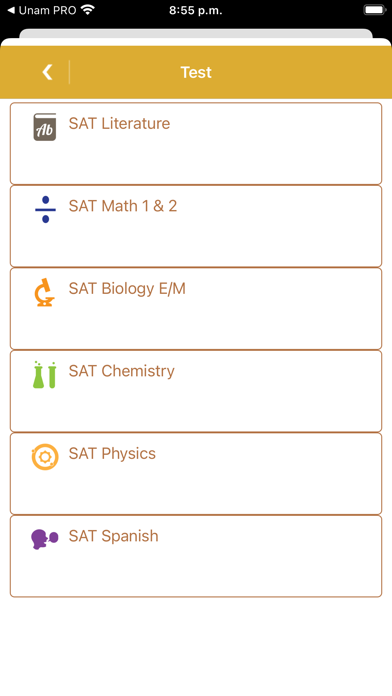 Sat test 2024 Screenshot