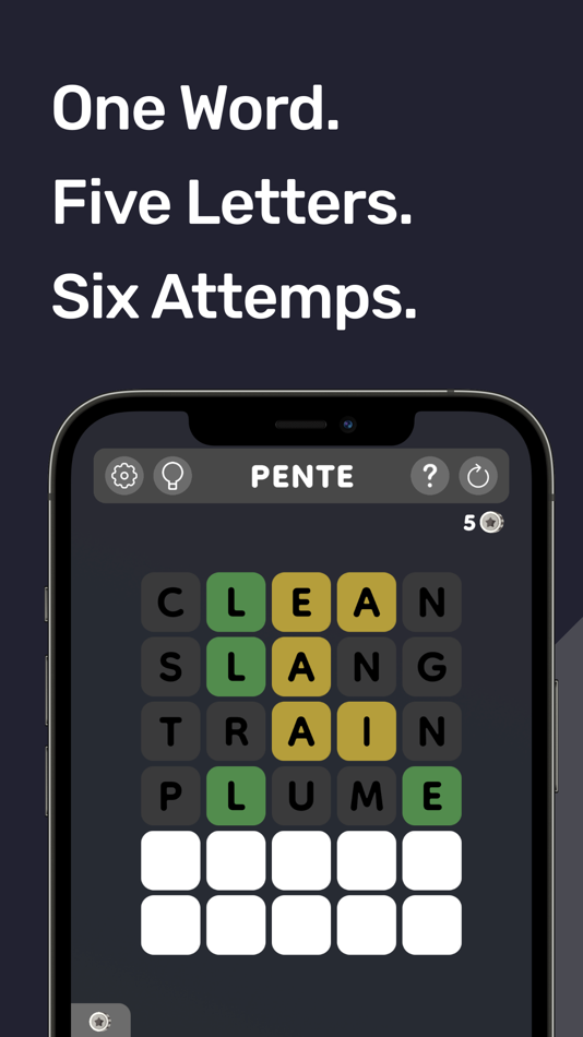 #1. Pente: Daily Word Game (iOS) 由: Onur Ozcan
