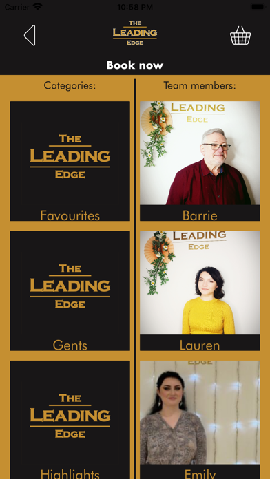 The Leading Edge Hair & Beauty Screenshot