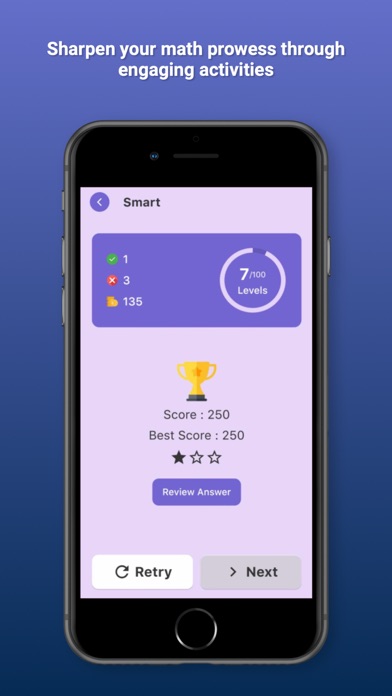 Adapted Math - Smart Mind Game Screenshot