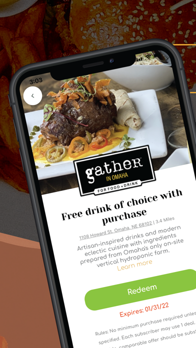 FoodLovers App Screenshot