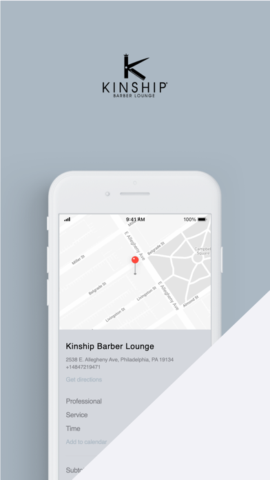 Kinship Barbers Lounge Screenshot