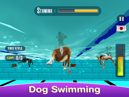 Screenshot #4 pour Dog Swimming Race