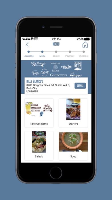 The Bill White Loyalty Program Screenshot