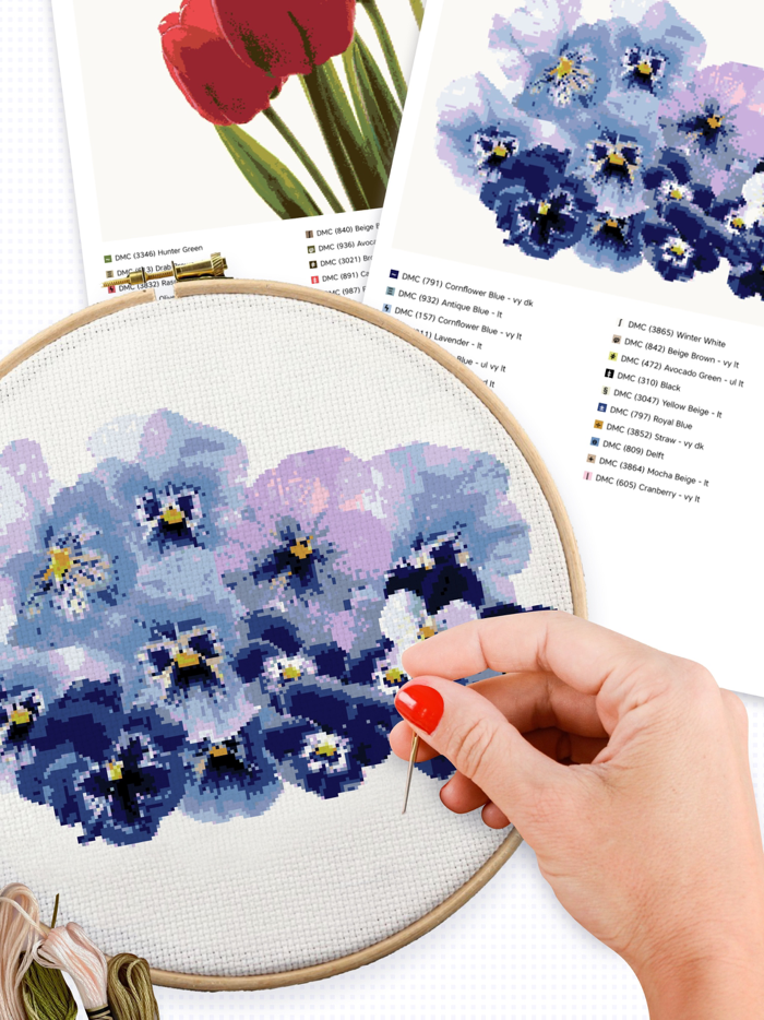 Cross Stitch Embroidery Art