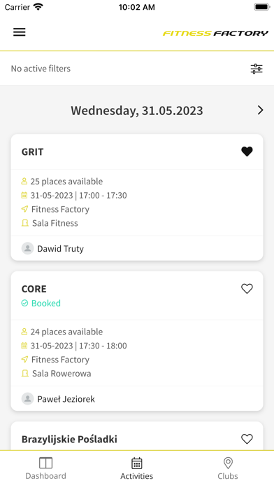 Fitness Factory Screenshot