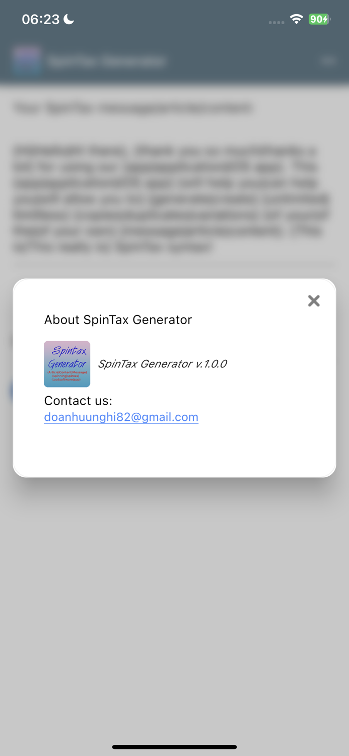 SpinTax Generator