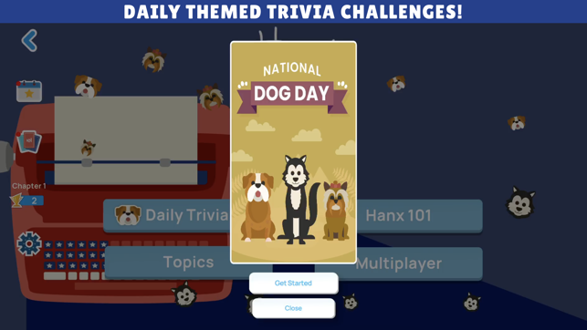 ‎Hanx101 Trivia Screenshot