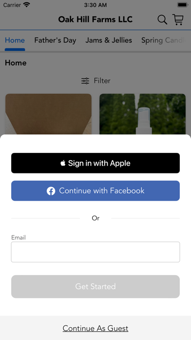 Oak Hill Farms LLC Screenshot