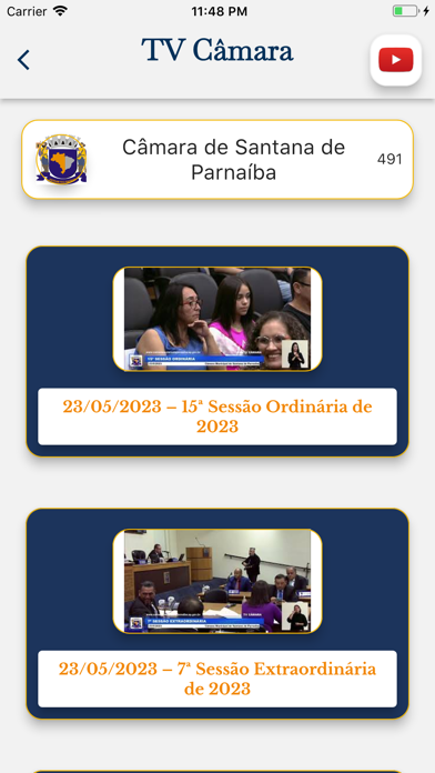 Câmara de Santana de Parnaíba Screenshot