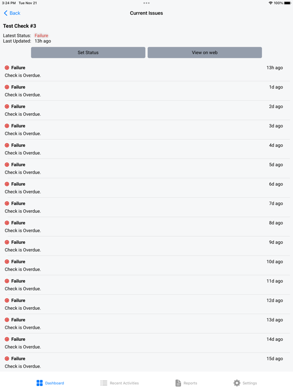 Screenshot #6 pour CheckCentral