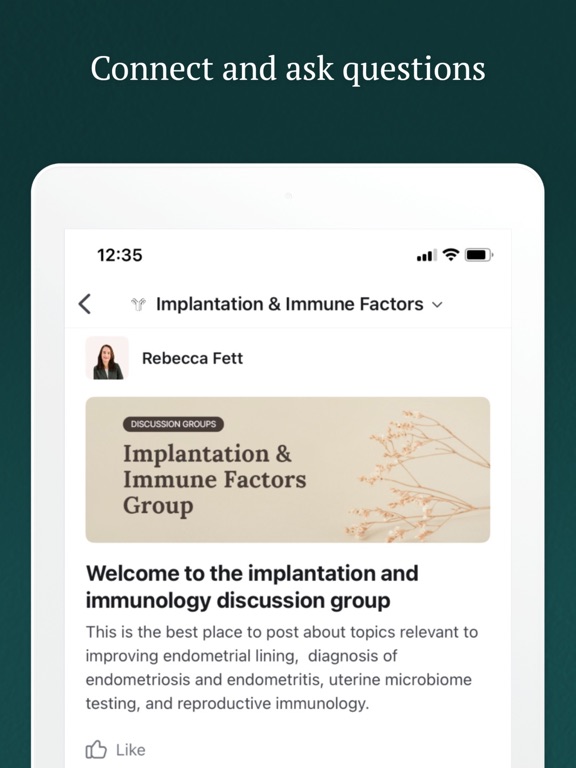 It Starts with the Egg iPad screenshot 6 - Social Networking app